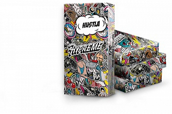 Табак Hypreme Black Line , 40гр "HUSTLA / Безаромка выше средней крепости, древесно-ореховые ноты"