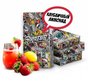 Табак Hypreme Black Line , 40гр "1$ For a cup / Клубничный лимонад"